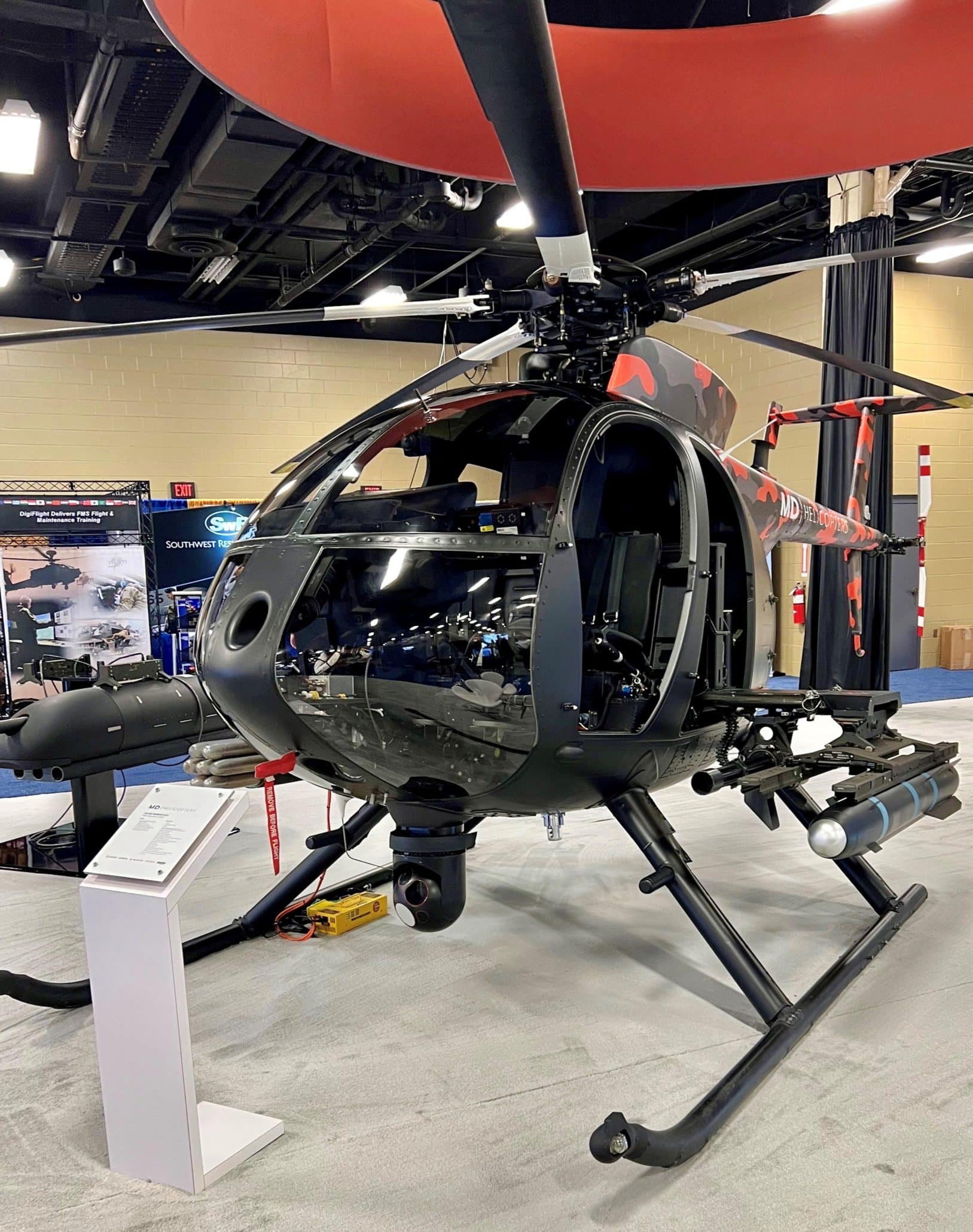MD Helicopters Showcases Cayuse Warrior Plus Helicopter and ...