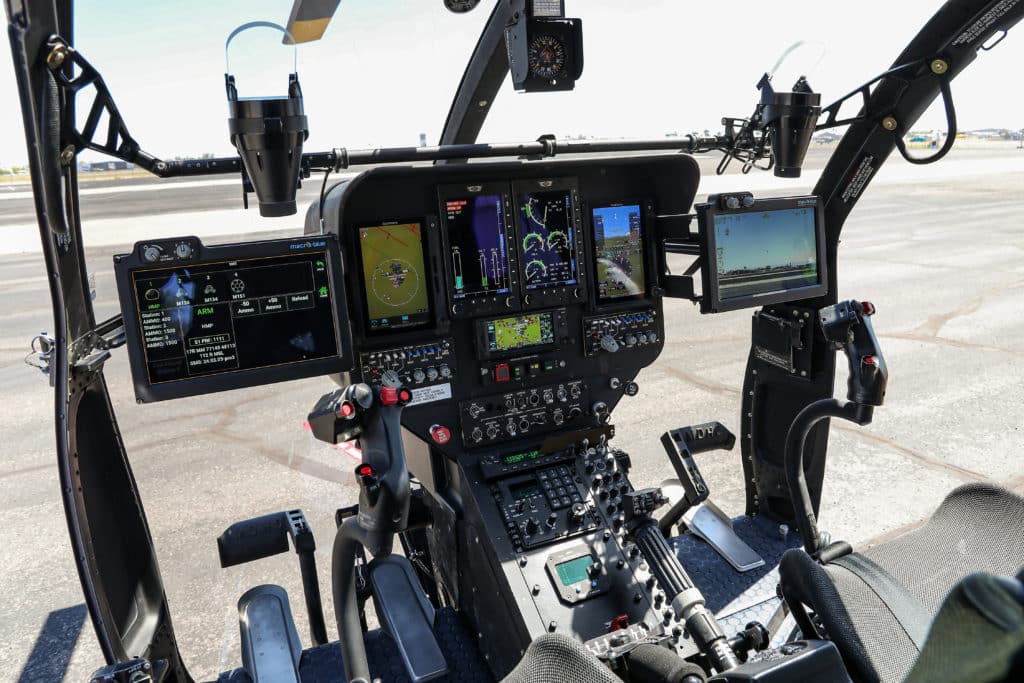 MD AH530 Cockpit